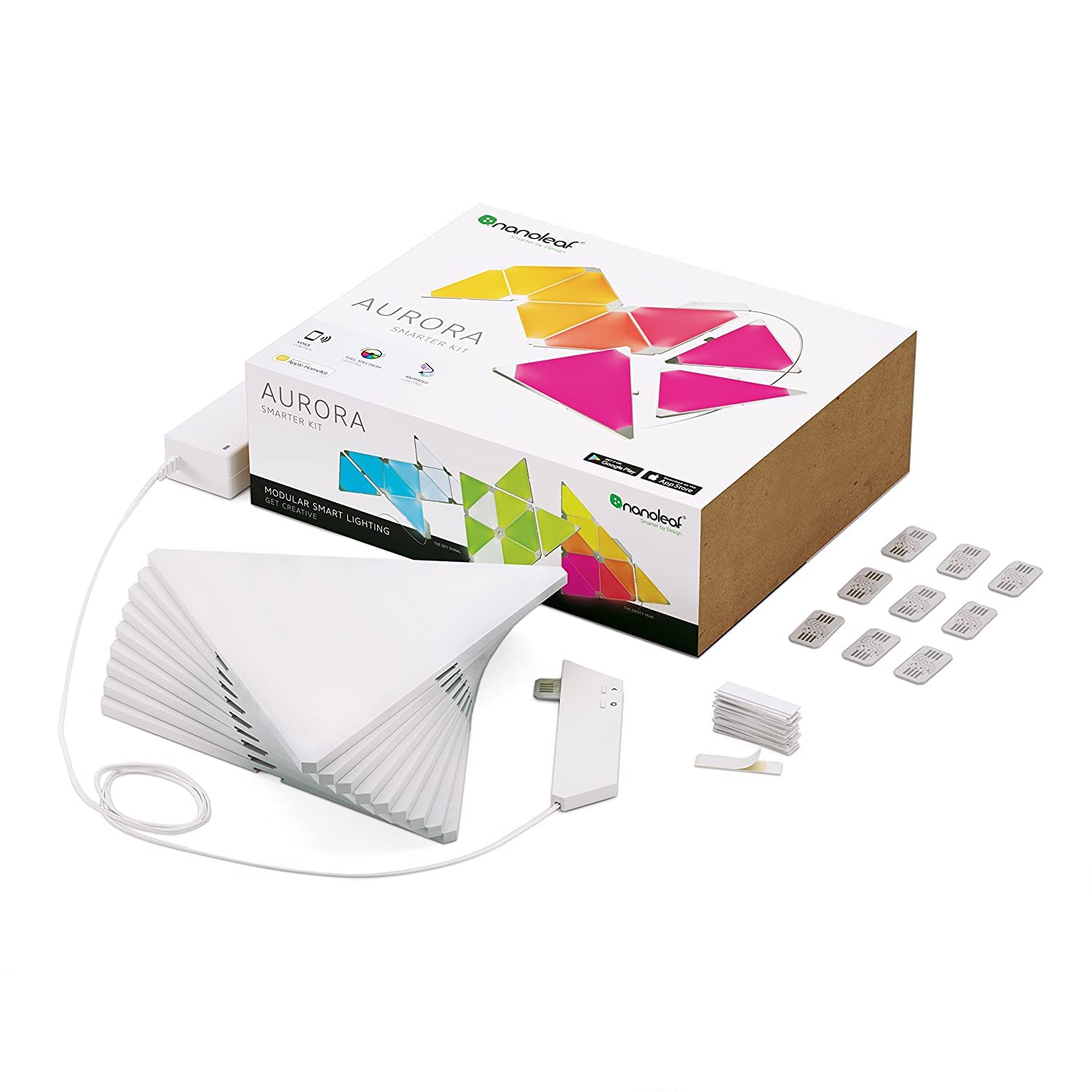 Nanoleaf Aurora: Smart Lights you can control with your
